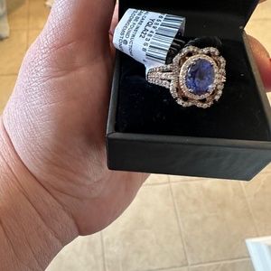 Le Vian Blueberry Tanzanite with diamonds